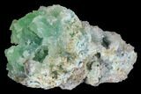 Green Quartz Chalcedony Formation - Peru #98173-1